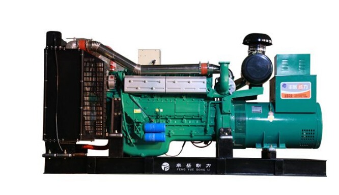 庆城上柴500kw大型柴油发电机组