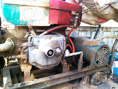 庆城单杠柴油机发电机出租